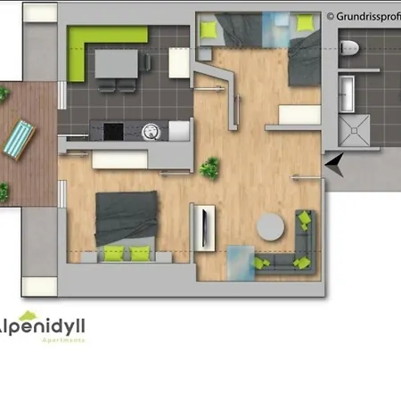 Апартаменты Fischbacher App 3 By Alpenidyll *