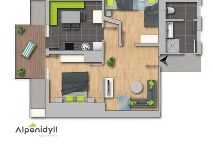 Апартаменты Fischbacher App 3 By Alpenidyll *